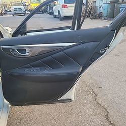 14-24 Infiniti Q50 Rear Right  Interior Door Panel