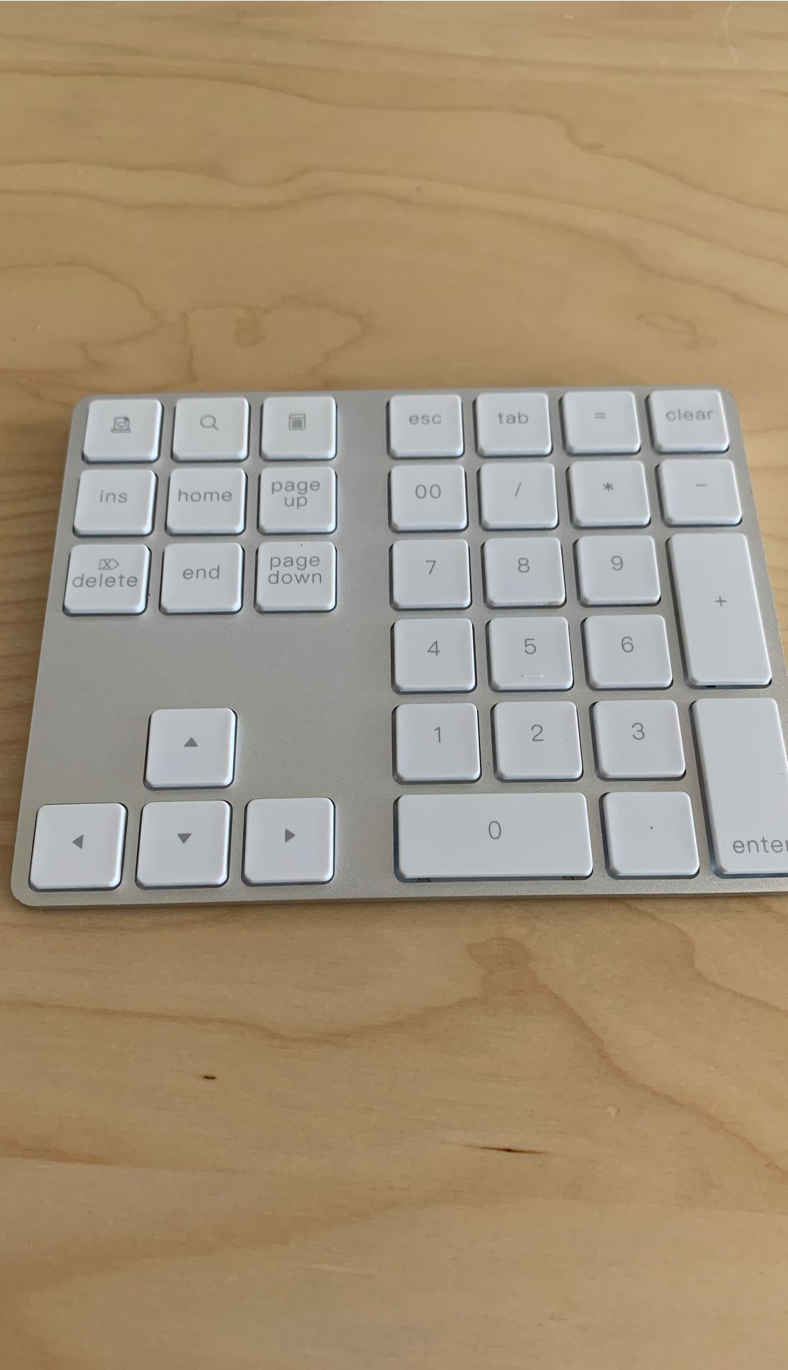 Bluetooth Numeric keyboard for PC/MAC