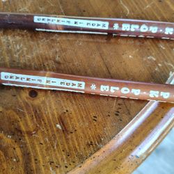 Vintage PK Bamboo Snow Ski Poles Made In Finland