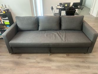 IKEA FRIHETEN Sleeper Sofa + Table - $950 Value - MUST GO