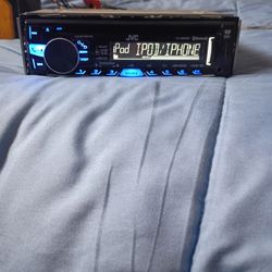Jvc Car Stereo With Bluetooth USB Aux CD 2 RCA Outputs 
