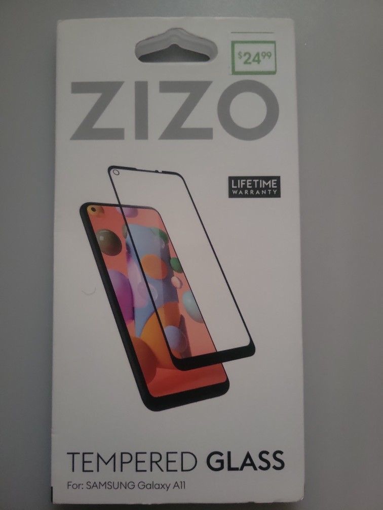 (Best offer gets it!)New ZIZO Samsung Galaxy A11 Tempered Glass Screen Protector