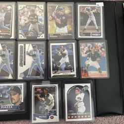 New York Mets Mike Piazza (11) Card Lot