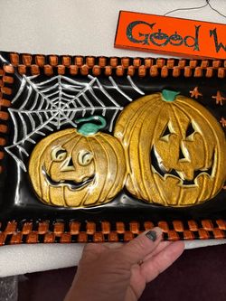 Halloween platter
