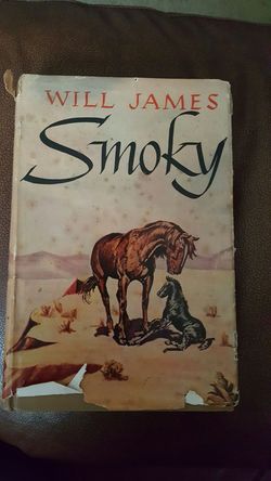 Vintage 1st/1st Smoky Will James 1926 Scribner True First Printing-Colophon +3 Line