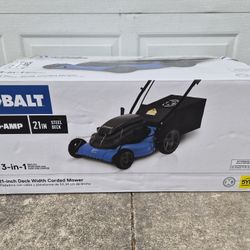 Kobalt 13-Amp 21-in Corded Lawn Mower -BRAND NEW