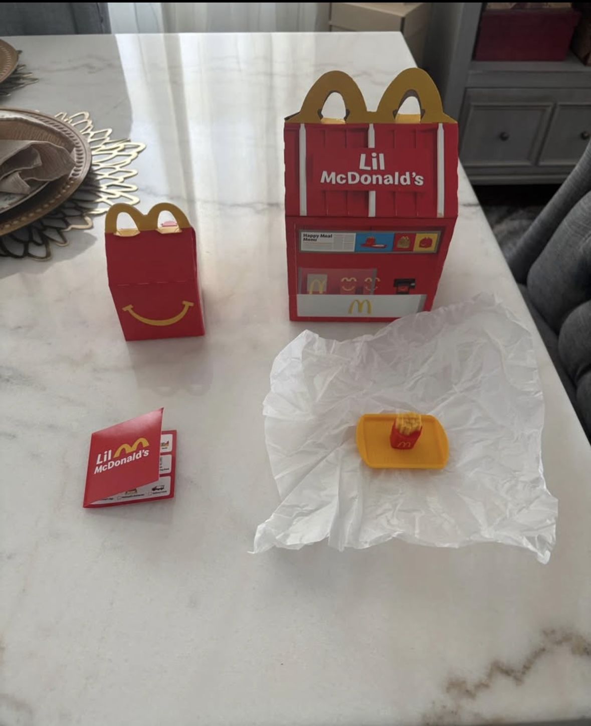 Lil McDonald’s Happy Meal Toy #1 Mini Kids Fries