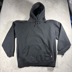 Pro Club Men's Size XL Faded Black Heavyweight Pullover Hoodie Y2K Baggy