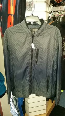 21 Men Men's Plaid Lightweight Jacket Size XL