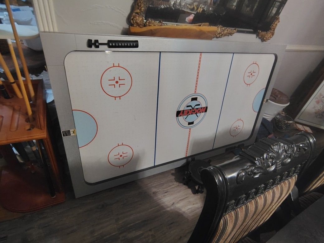 Double Sided Pool Table Other Side Air Hockey Table