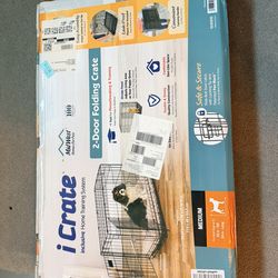 Medium Dog Crate Excellent Condition