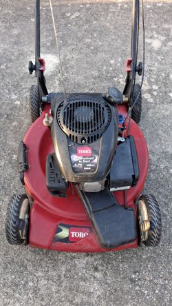 TORO MOWER WITH KOHLER ENGINE.