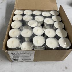 Tealight Candles 8 hours - 100 pack