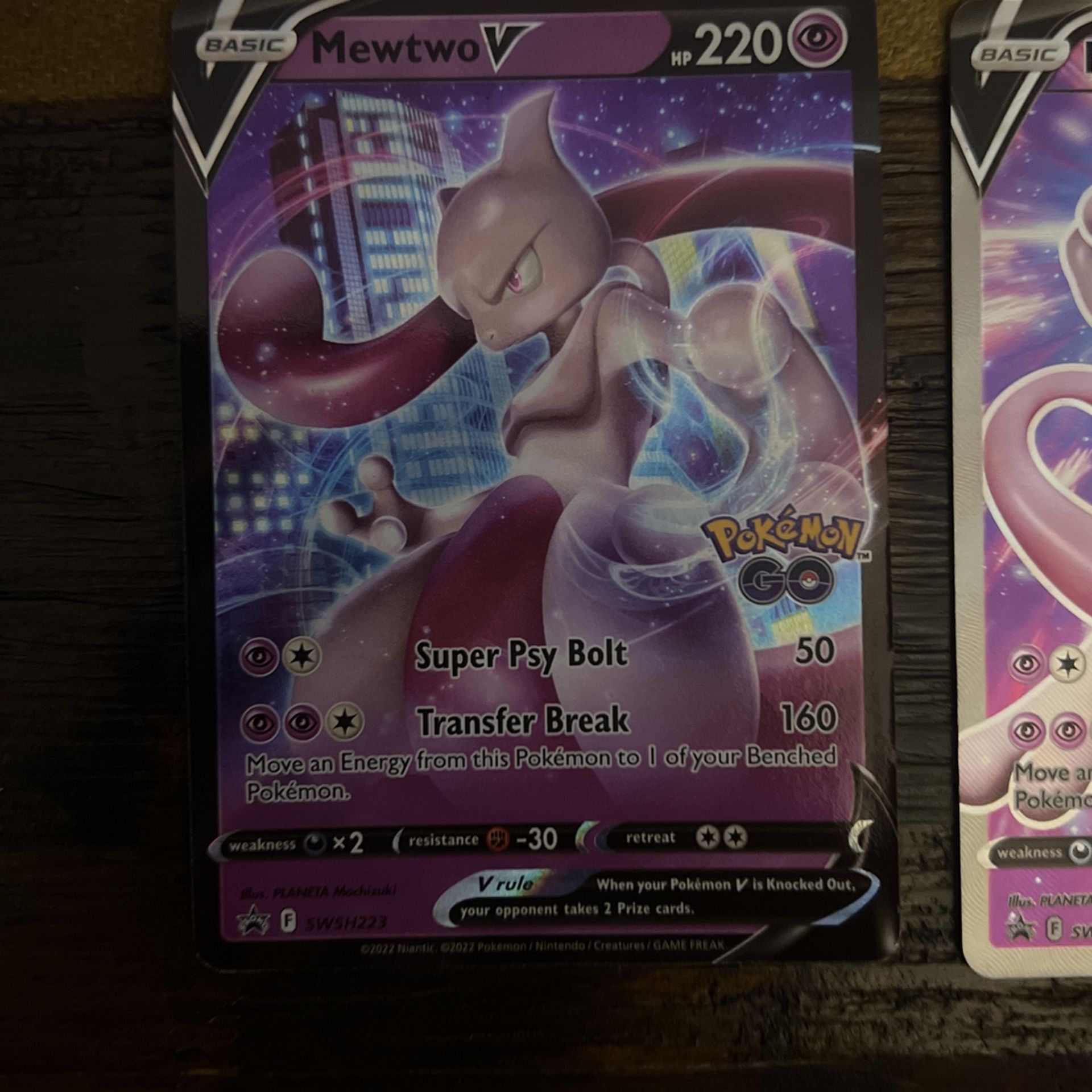 MewtwoV And Rainbow Rare