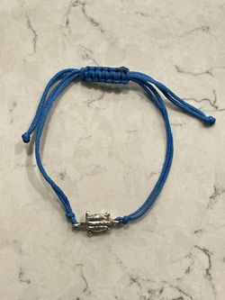 925 Sterling Silver Turtle Charm Adjustable Bracelet 