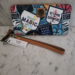 Dooney & Bourke Disney Cruise line Wristlet Wallet