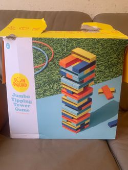 Jumbo Tipping tower game