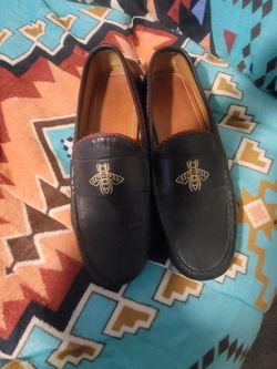 Mens GUCCI leather Loafers