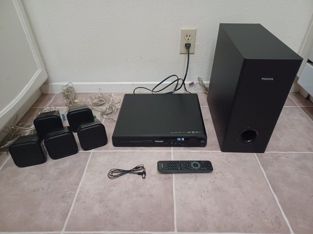 Philips HDMI CD/DVD 5.1Ch. Home Theater System