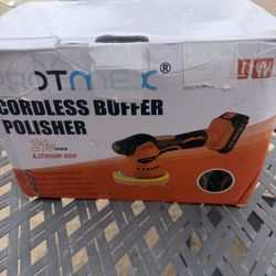 Cordless Buffer Polisher (no Incluye Pilas ) NUEVO