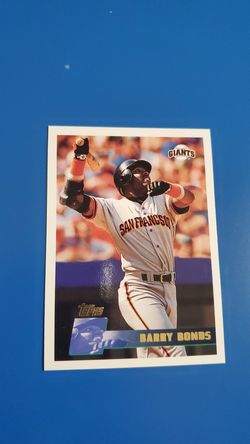 Barry Bonds 1996 Baseball Card