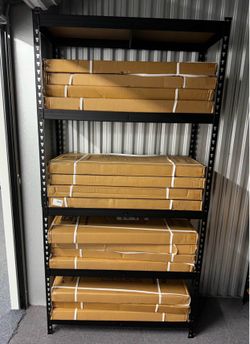 🔥 Priced to sell! Brand New in a box 72” Metal Rack Shelves