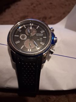 Citizen Eco-Drive Chronograph Watch WR100