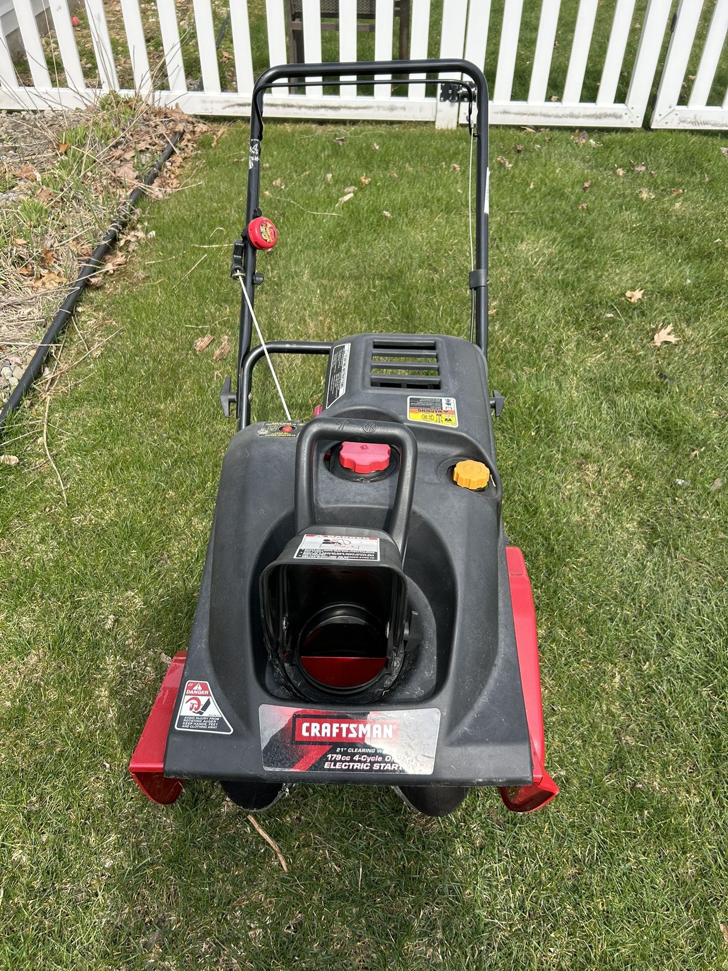 Craftsman 179cc 4-cycle Snowblower