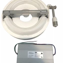 250W Induction Circular Light, Round Lamp and Ballast Retrofit Kit 120v 5000K