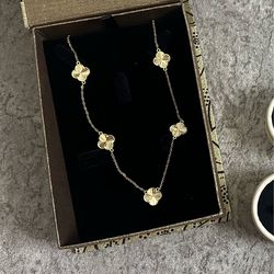 Van cleef cadena oro puro 21k