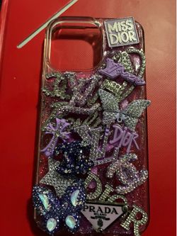 iPhone 15 Pro Max Bedazzled Case