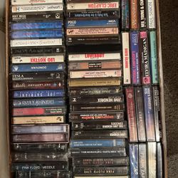 Rock Cassette Tape Lot