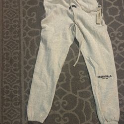 MEDIUM light oat sweats
