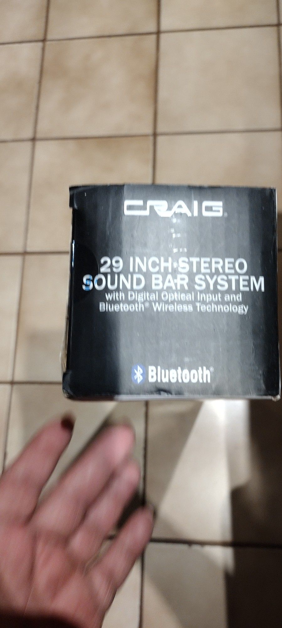 Craig 29 Inch Stereo Sound Bar System