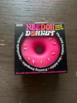 NeeDoh donut pink
