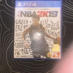 NBA 2K19 PS4 Disc