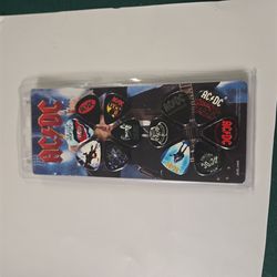 AC-DC guitar pick set
