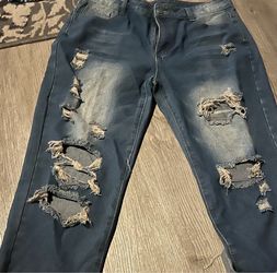 Women's Jean Capri Pants Cash Only