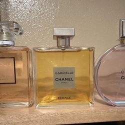 Chanel Coco ,Gabrielle ,chance .auténticos 3.4oz