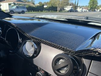 2005 - 2009 Mustang Real Carbon Fiber Dash Cover 
