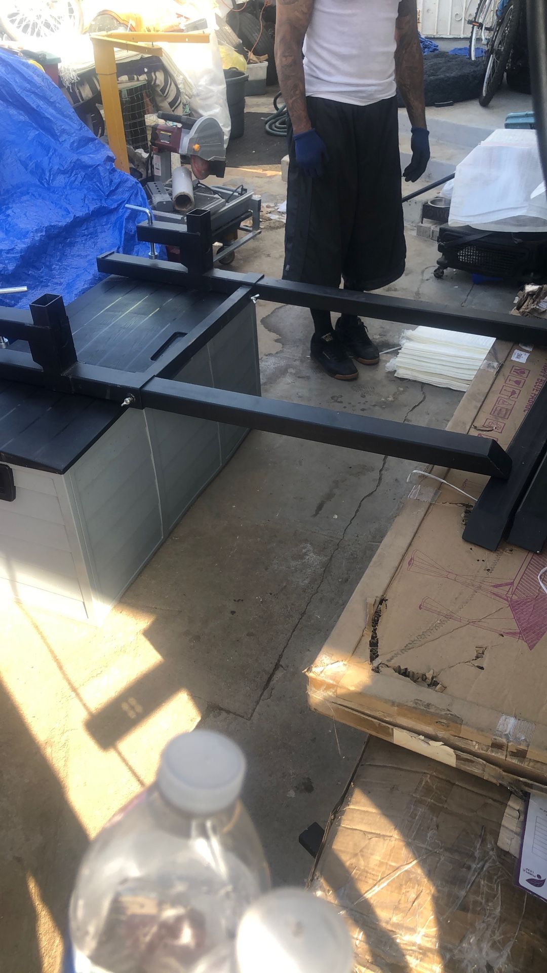 60” Forklift Extensors With Tension Bar