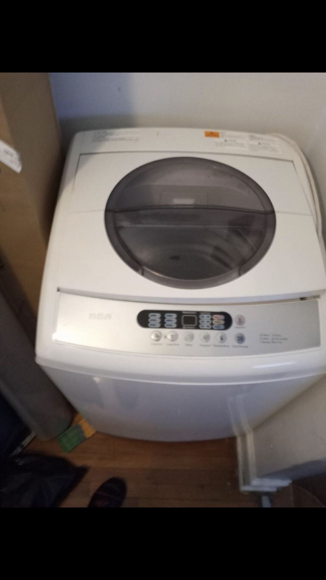 RCA Portable Washer Drum Is 2.5 Cubic ft