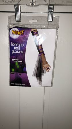 Lace Up Bell Gloves
