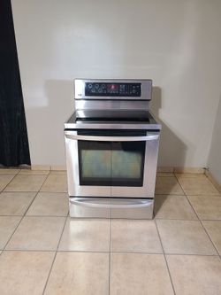 LG Stainless Steel Slide-In Electric Range