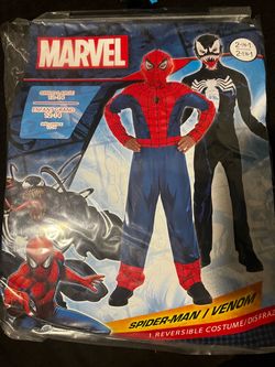 Venom and spider man 2 in 1 costume