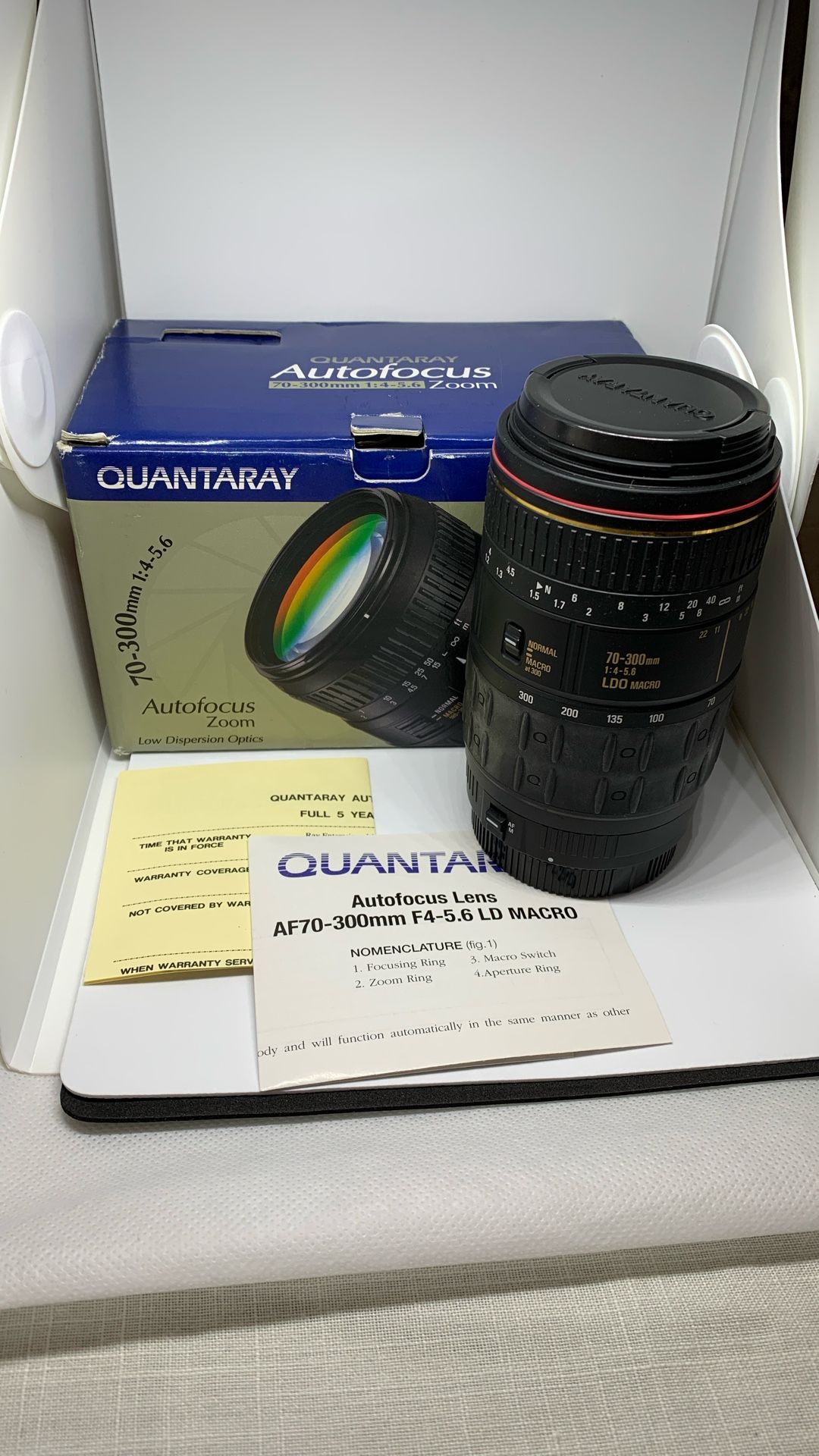 Quantaray For Canon EF 70-300mm Macro Zoom