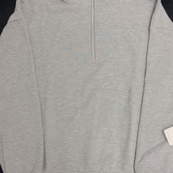 Grey Quarter Zipper  