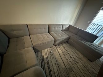 ashley’s furniture 7 piece sectional