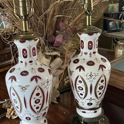 Antiques, Bohemian Lamps, 