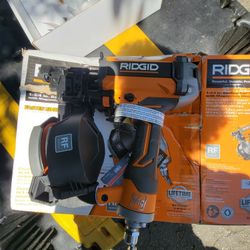 RIDGID Pneumatic 15 Deg. 1-3/4 in. Coil Roofing Nailer